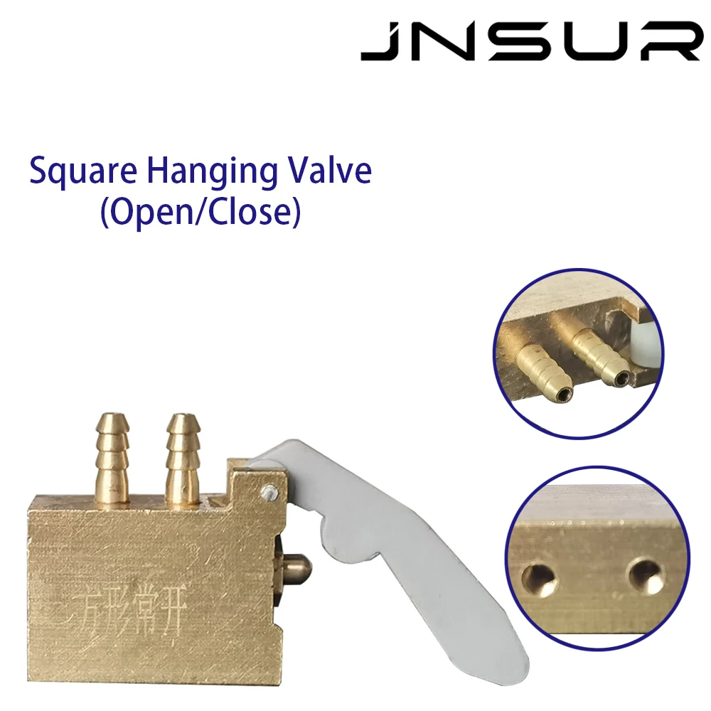 JNSUR Hanging Valve Open/Close Dental Chair Spare Parts Customized Connector Dental Dentistry Supply Dental Chair Accessories