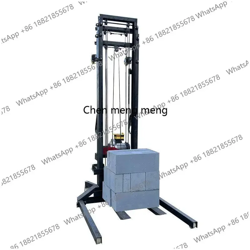 A61 Electric brick lift construction site aerated block brick lift feeder pipeline hoist movable