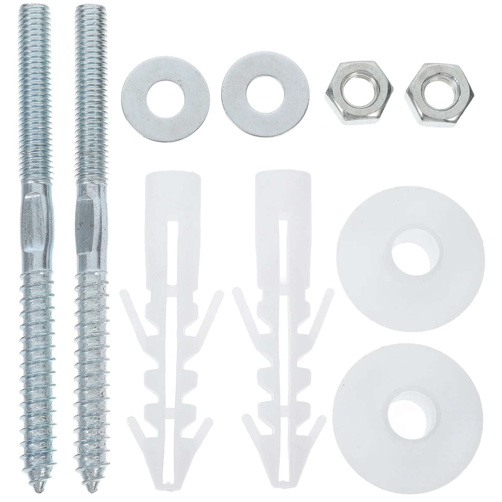 

1Set Washbasin Fixed Screw Heavy Duty Durable Wall Mounted Basin Fastening Kit Bathroom Installation Mounting Bolts