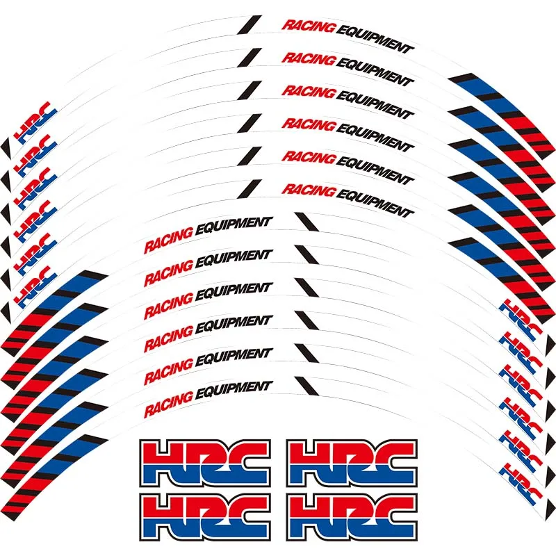 

Pegatinas de llanta exterior de motocicleta, calc honda transalp xe película para Honda HRC CBR250RR CBR400RR CBR600RR CBR1000RR