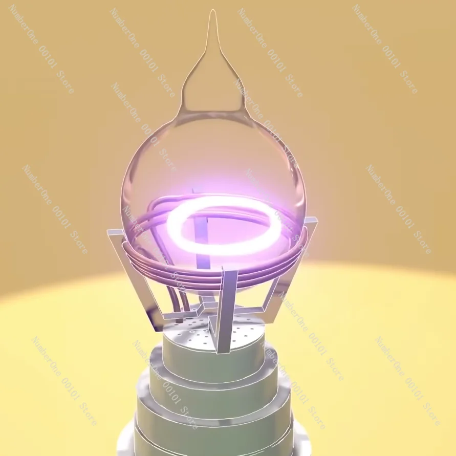 

Ion ring inert glass ball, xenon lamp ring oscillator circuit