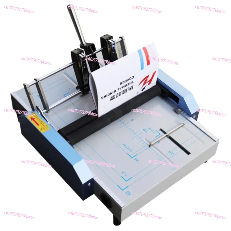 

Paper Booklet Riding Saddle Stapler Binding 220V Electric Stapler Folding Machine Creasing Card Folding