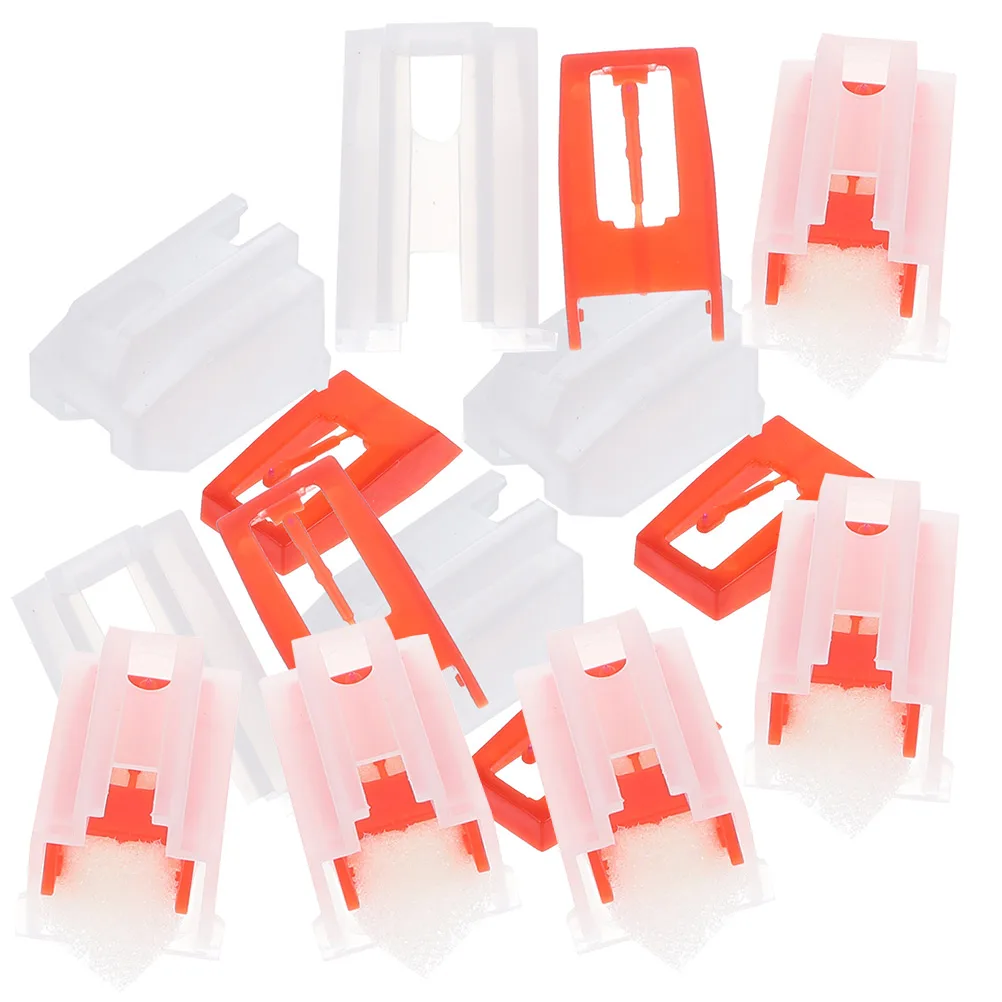 

10pcs Stylus Needle for Record Players Turntable Vintage Phonograph Needles Clear Sound Lightweight Design DJ Equipment