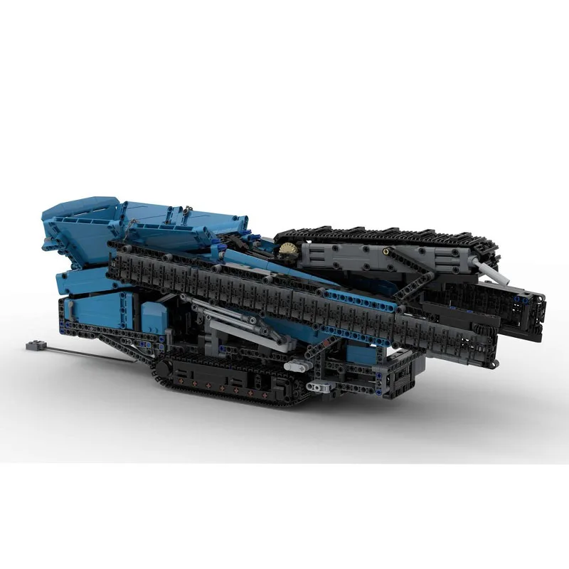 MOC-203637 Agricultural Cargo Transport Machine Building Block Model, 2366 Parts, MOC Creative Boys Children Christmas Toy Gift