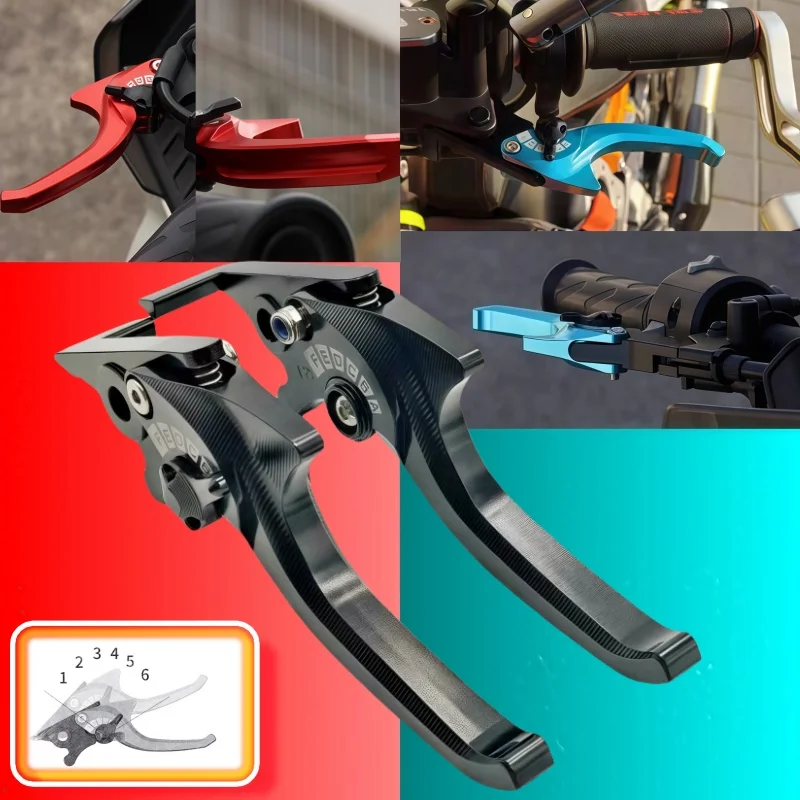 For Honda VF750S SABRE 1982-1986 VFR750 1991-1997 New CNC Parking handle clutch brake lever Motorcycle Accessories