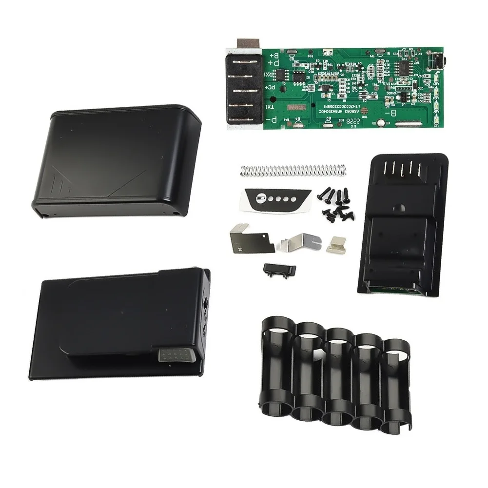 Płytka PCB Narzędzia Elektryczne Akumulatory Akcesoria Obudowa Akumulatora Etui na Akumulator Akumulator Litowo-Jonowy Płytka Drukowana Do Hoover Plastikowa Obudowa