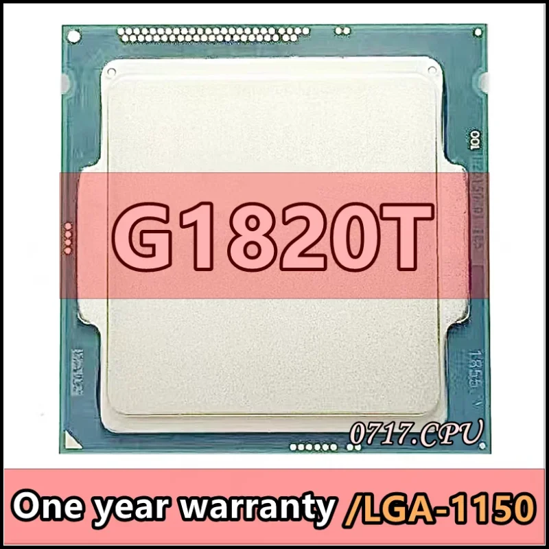 معالج وحدة المعالجة المركزية G1820T SR1CP 2.4 جيجا هرتز ثنائي النواة 2 متر 35 واط LGA 1150