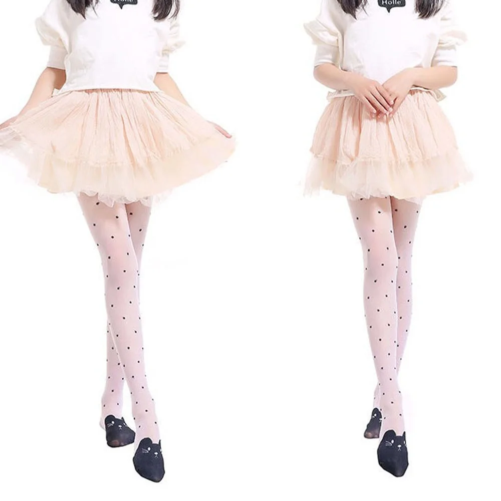Kids Ballet Dance Stocking Summer Thin Transparent Girls Clothing Kids Children Pantyhose Girl Tights with Bow Tights for Girl view 2