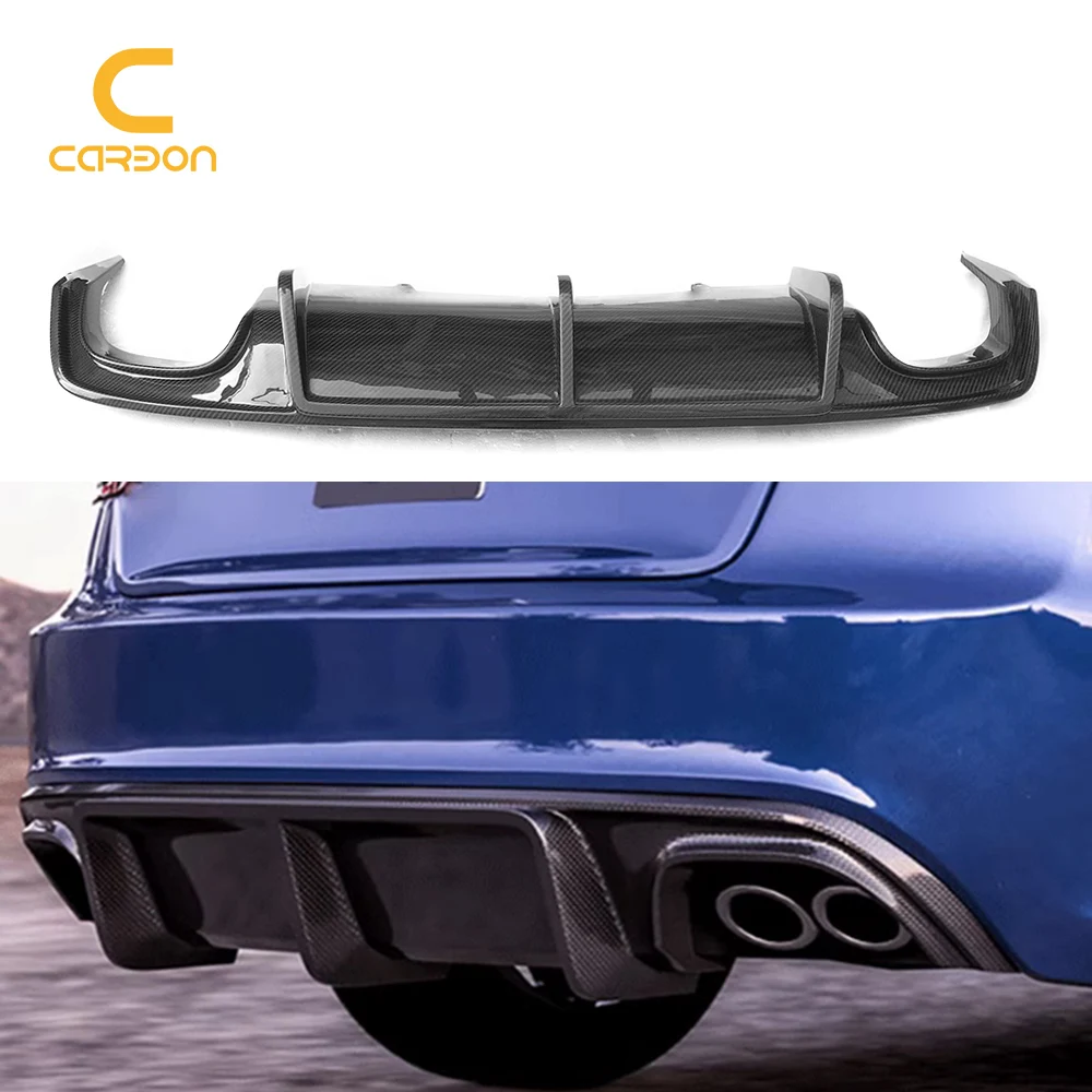 

Automotive Parts Rear Diffuser Carbon Fiber Car Bumper Rear Lip For Audi S5 2013-2014