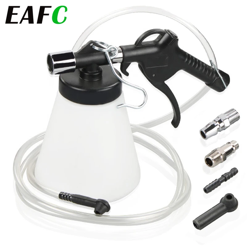 EAFC 750ML Capacity Brake Oil Pot Car Brake Bleed Air Pump Pump Kit Oil Change Purification Box Tube Repair Tool Truck Auto