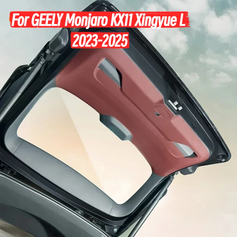 

For GEELY Monjaro KX11 Xingyue L 2023-2025 Car Trunk Tailgate Protective Pad Tailgate Anti-collision Protection Auto Stickers