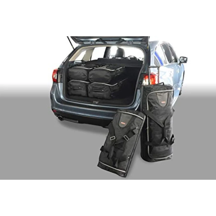 

Travel bags set for airport use: polyester navy blue with waterproof coating and TSA-approved locks
