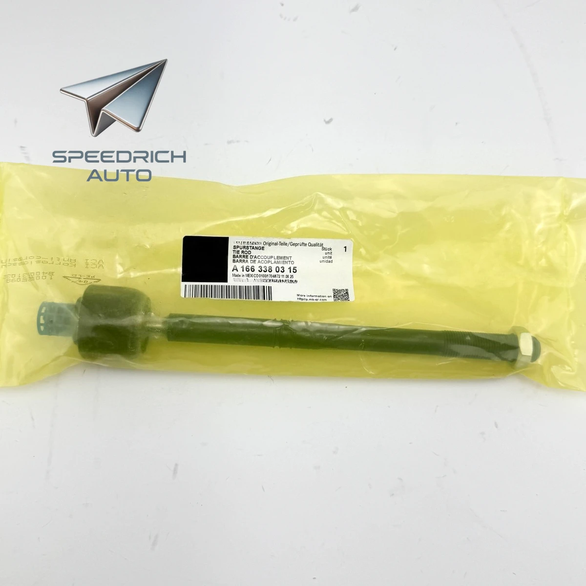 

A1663380315 Steering Tie Rod for Mercedes-Benz ML 320/350/400/450/500 BlueTEC 4MATIC