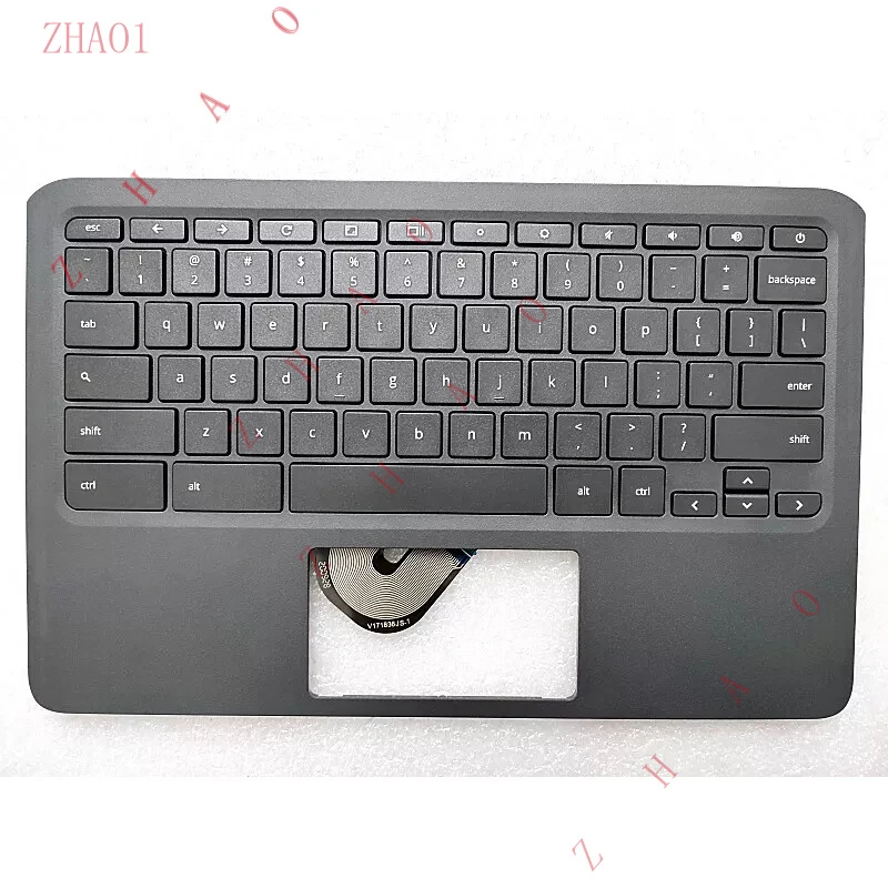 

Z L92224-001 For HP Chromebook 11A G6 EE Palmrest Keyboard Bezel Cover