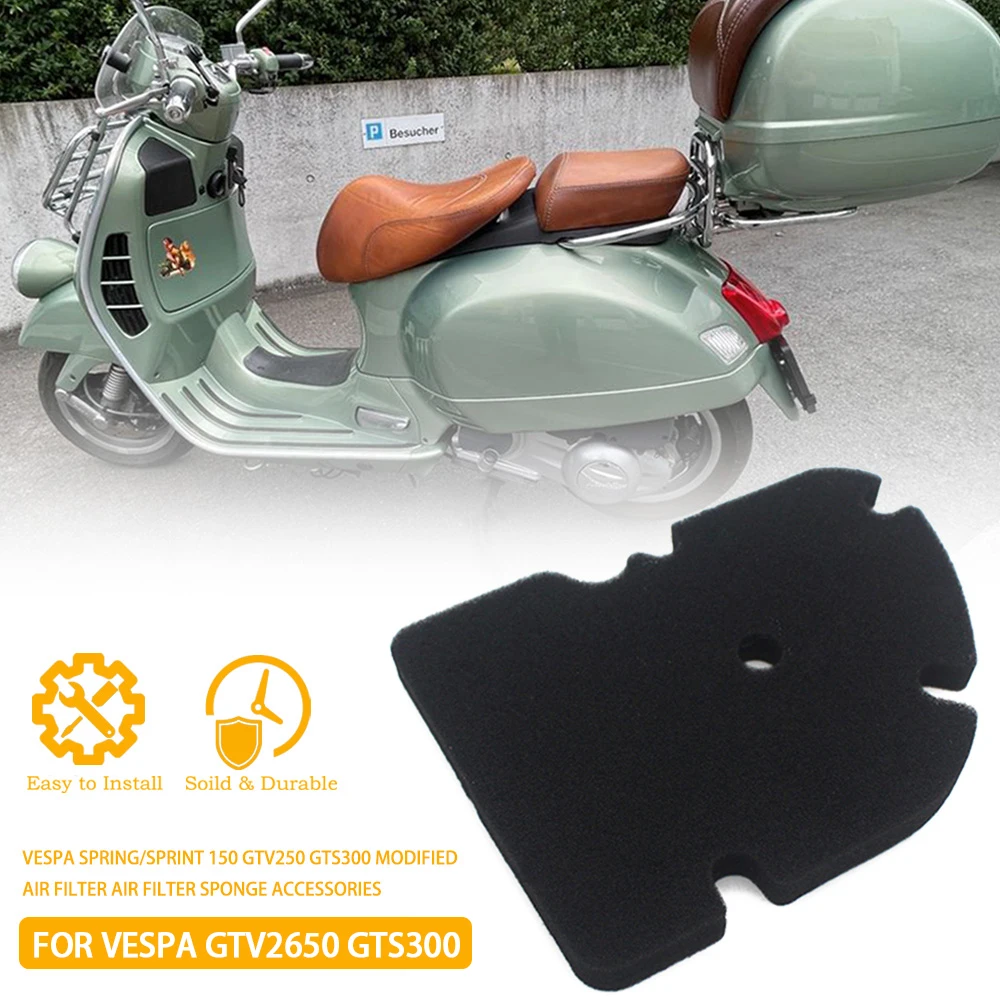 

Motorcycle Air Filter For Piaggio Vespa 125 200 250 300 GT L 200 GTS GTV MP3 super sport GT60 GT200 GT250 GTS250 GTV300 GTS300