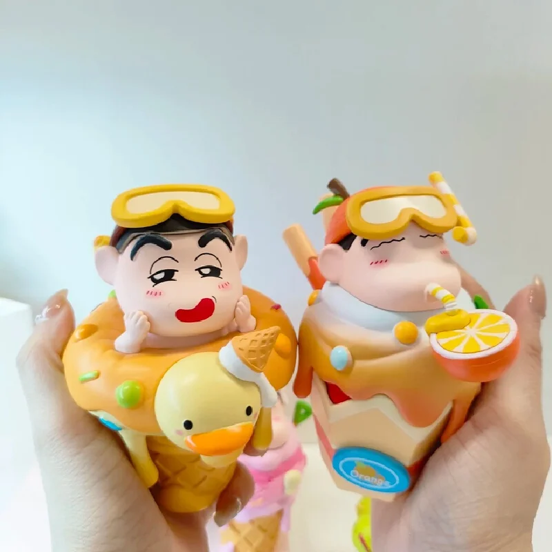 Xiaoxin Eiscreme-Serie Blindbox Tasche Blaubeere Orange süße Figur Desktop-Dekoration Geburtstagsgeschenk