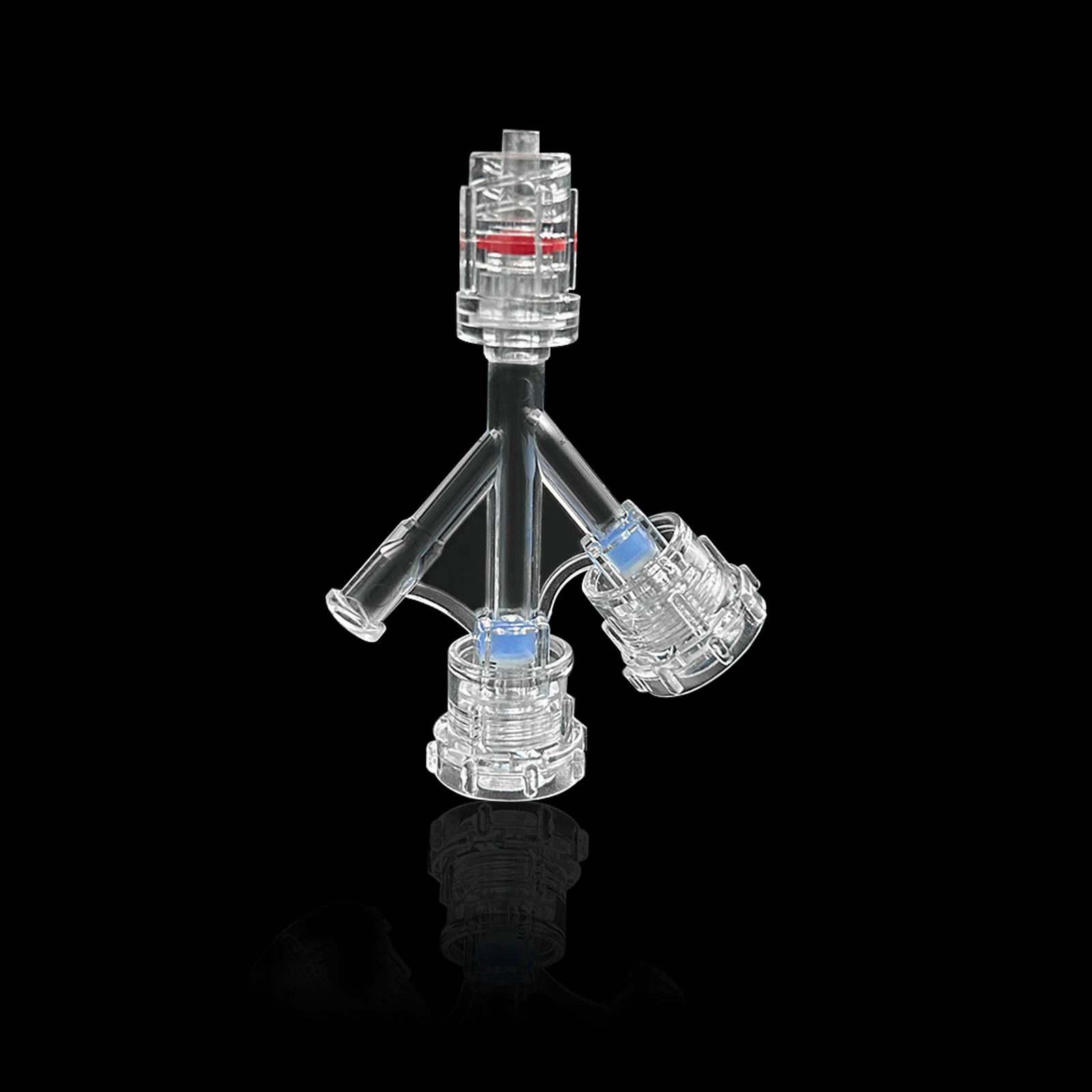 50-Piece Y-Connector Set for Ruhr Lock Connectors and Tubing Systems, for Connecting Tubing, for Medical Laboratory Use Only