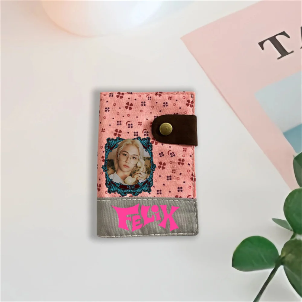 Kpop Idol INS Style Cute Minimalist Card Bag Seo Chang-Bin HyunJin Felix Bangchan Kim seung min Boys Girls Daily Supplies