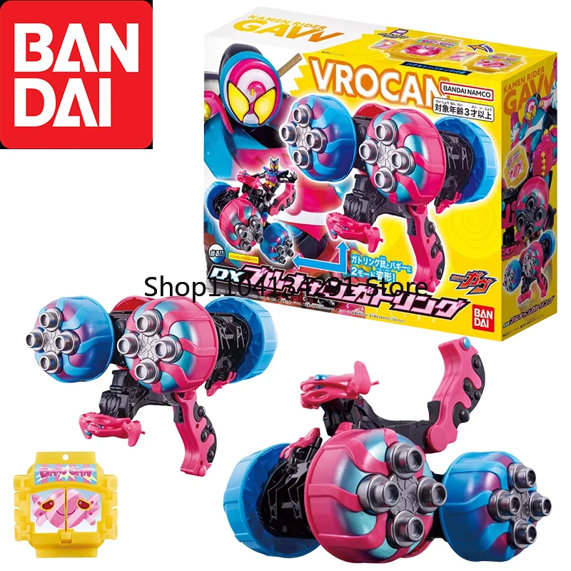 

Bandai оригинальная аниме-фигурка DX KAMEN RIDER GAVV VROCANGATLING, игрушки для мальчиков и девочек, детские подарки на день рождения