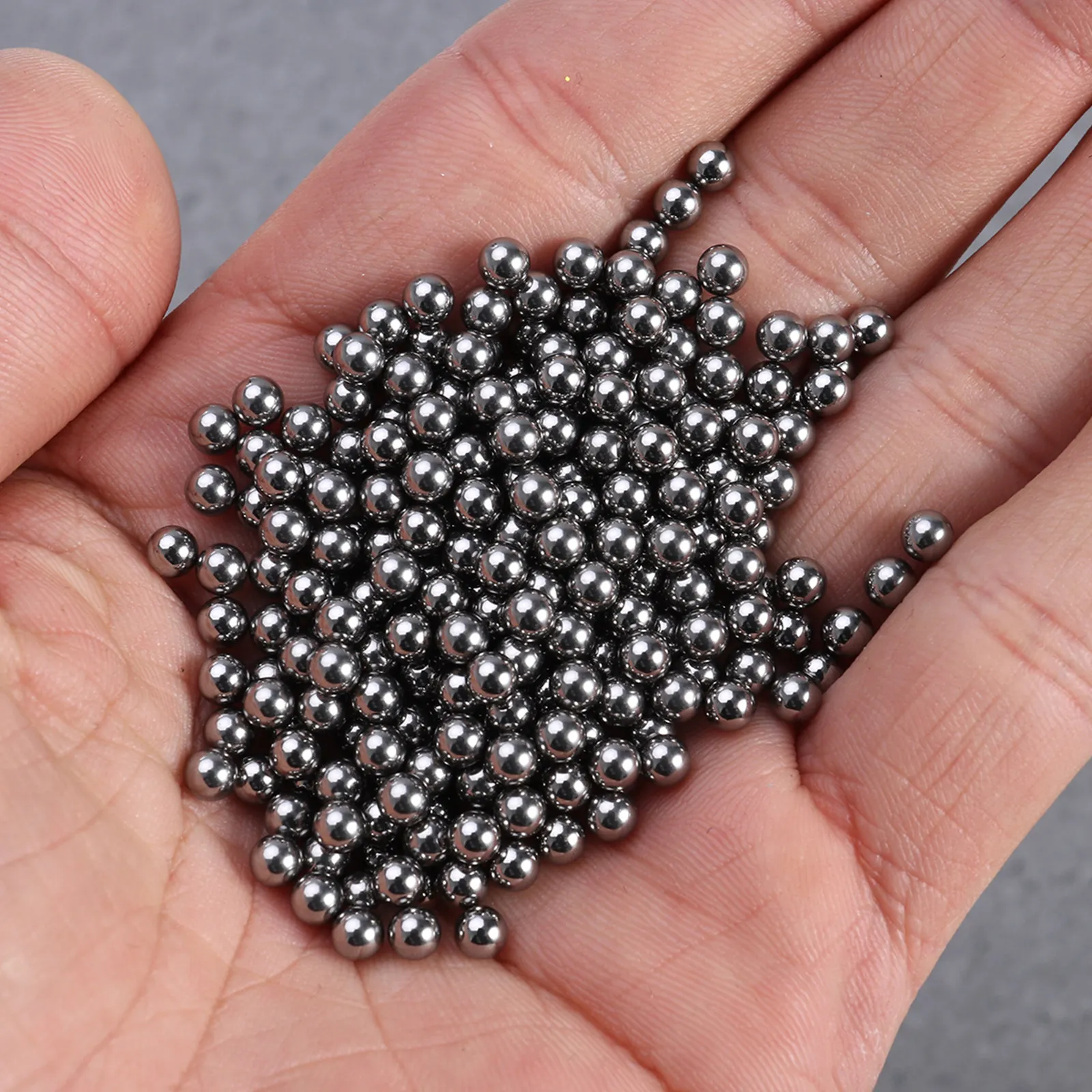 510Pcs Stainless Steel Ball Assortment Kit Precision Ground Bearing Steel Beads for Bearings Furniture Door Locks Machinery