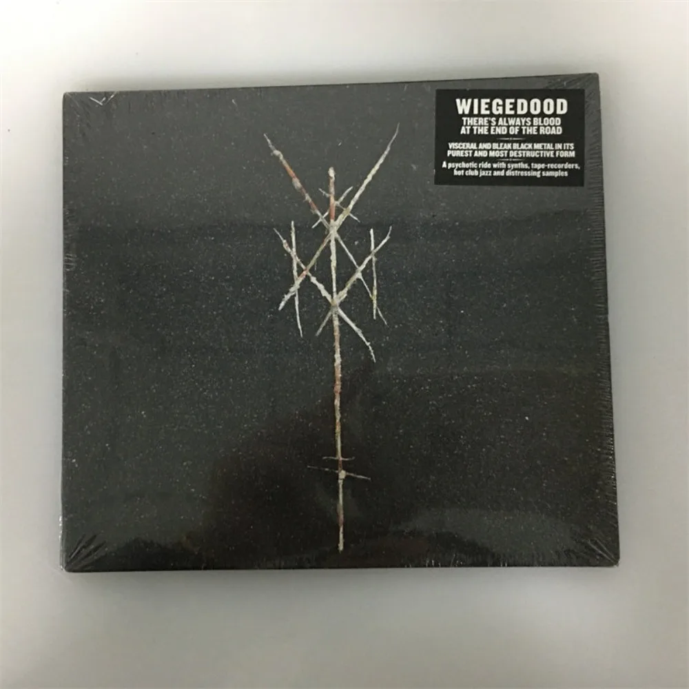 CD 'There's Always Blood At The End of The Road' Belgian Black Metal Band Wiegedood 2022 2020s CD Digipak Visceral Sound