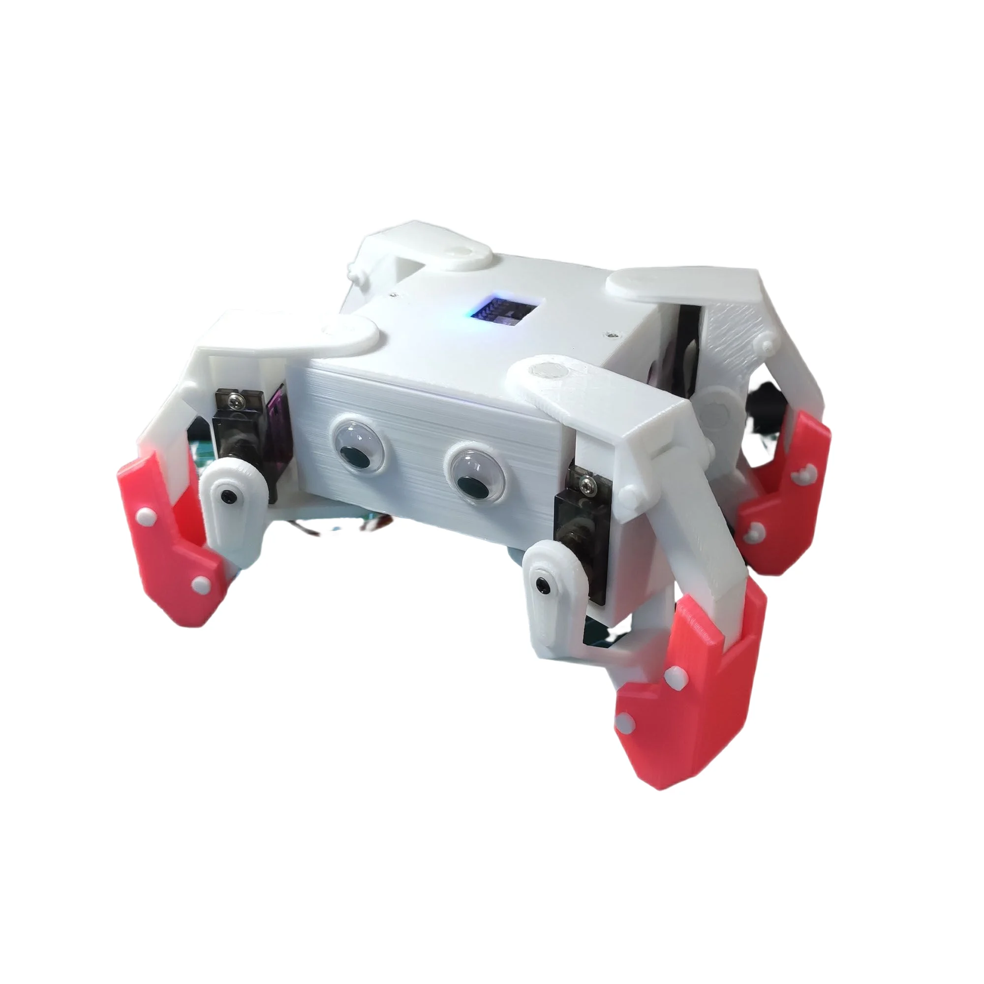 Rememcontrol-Robot bionique araignée quadrupède 4 DOF, imprimante 3D pour Ardu37, avec kit vapeur programmable ESP8266 WIFI