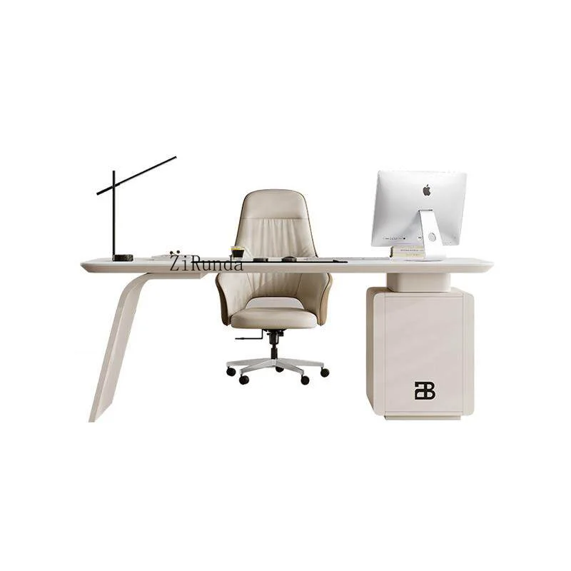 A luxurious, modern designer-designed sensory office desk suitable for office assembly and use.