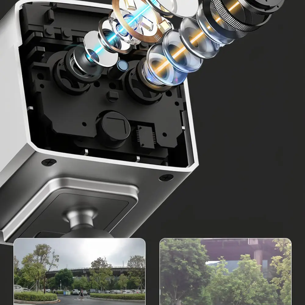 Mini 4G Smart Camera Dual Lens 1080P Wireless Security Surveillance System Outdoor Indoor Home Monitor