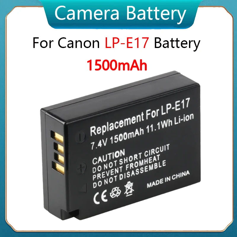 

New LP-E17 LP E17 LPE17 Battery for Canon EOS M3 EOS 750D 760D SLR RP 77D Rebel T6i 750D T6s 760D T7i 800D Camera Accessories