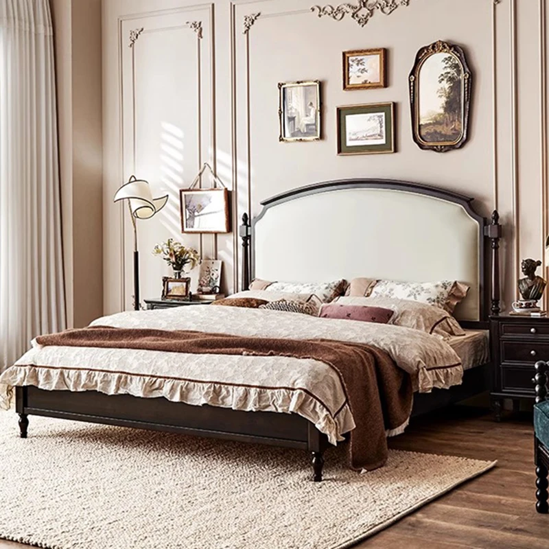 

Modern European Massage Bed Simple Princess Sleeping Design Bed Bedroom Frame Loft Headboards Letto Matrimoniale Home Furniture