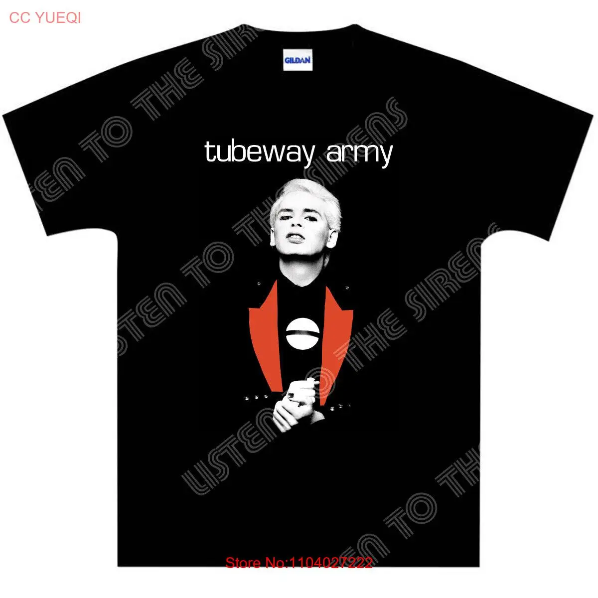 Tubeway Army - Replicas / Down In The Park Period T-Shirt - Gary Numan - NEW