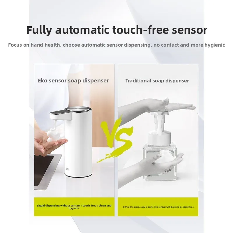 YJQ Household Automatic Induction Soap Dispenser Smart Soap Dispenser for Kitchen Bathroom Sink view 5
