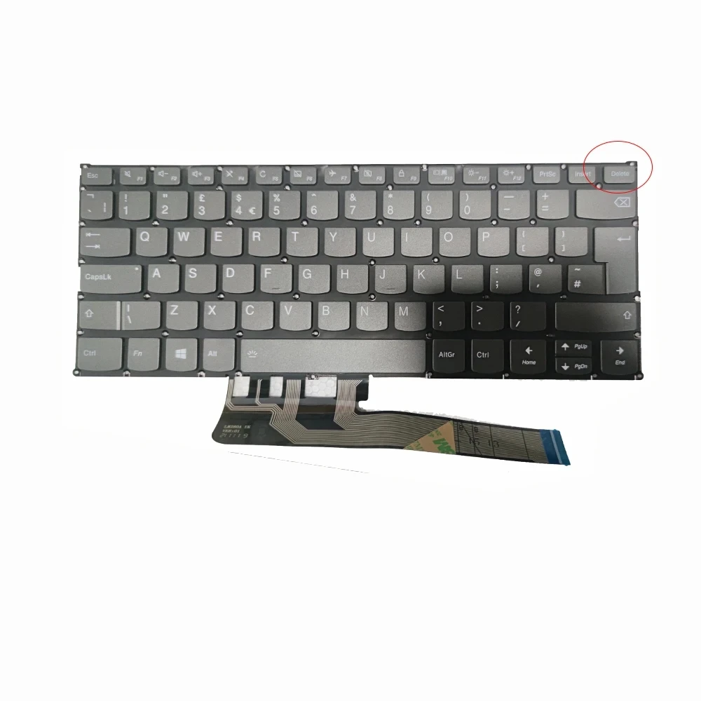 UK Backlit Keyboard for Lenovo Yoga 530-14 530-14ARR 530-14IKB 530S-14IKB 530S-14 With Backlit