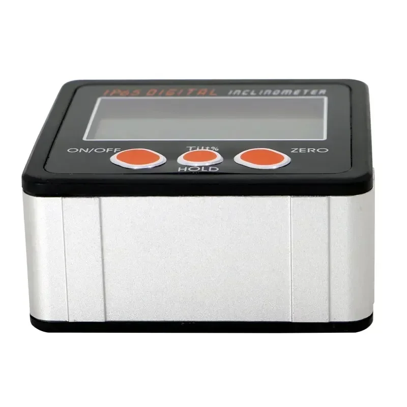SHANHR Aluminum Enclose Electronic Protractor Inclinometer Bevel Box Angle Level Magnet Inside Digital Inclinometer Angle