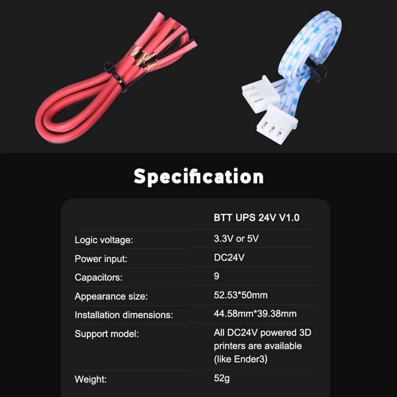 BIGTREETECH BTT UPS 24V V1.0 모듈 이력서 인쇄 전원 끄기 모듈 센서