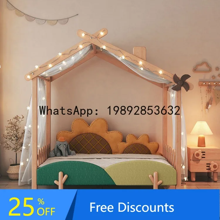 Yfy Girl's Bed Soli… - image