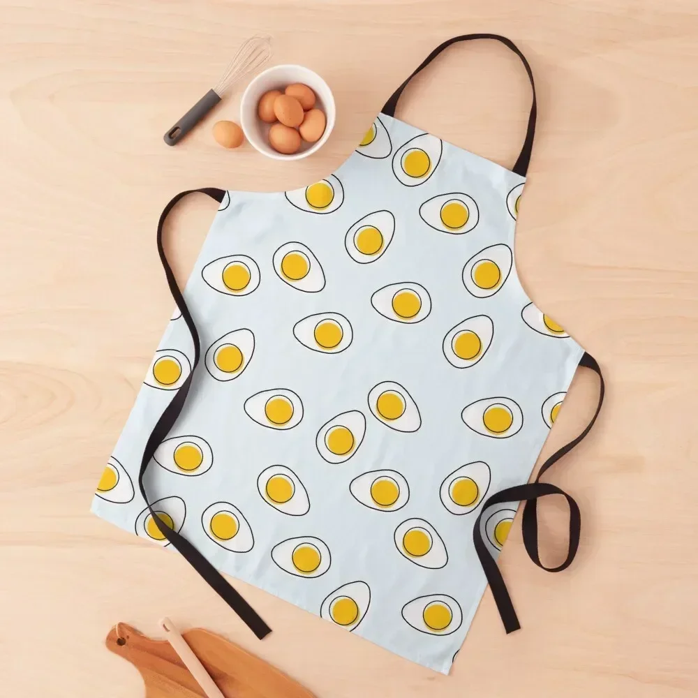 

Cute Eggs Apron Women's Dresses kitchen item Barista Kitchen For Women Apron