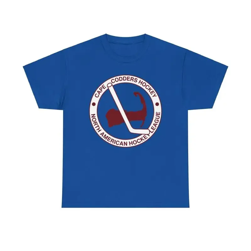 Cape Codders Massachusetts North American Hockey League '74 76 T shirt