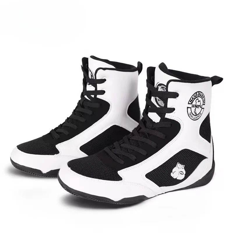 Original Brand Wrestling Shoe for Men Hard-Wearing Boxing Sneakers for Men Anti-Slippery Fighting Shoes Indoor Gym Training Shoe