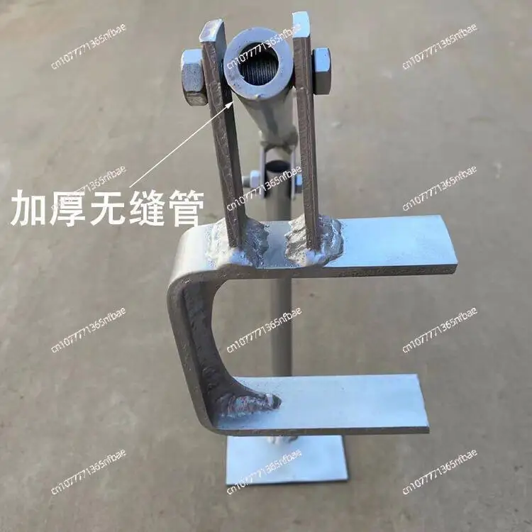 Upgraded Leverage Puller Tool Adjustable Chuck Wooden Post Concrete Pole Bamboo Angle Iron Steel Tube Puller