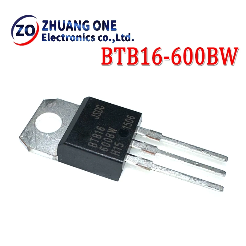 (10piece)100% New BTB16-600C BTB20-800B BTB24-600B -800C Triac TO-220 Chipset