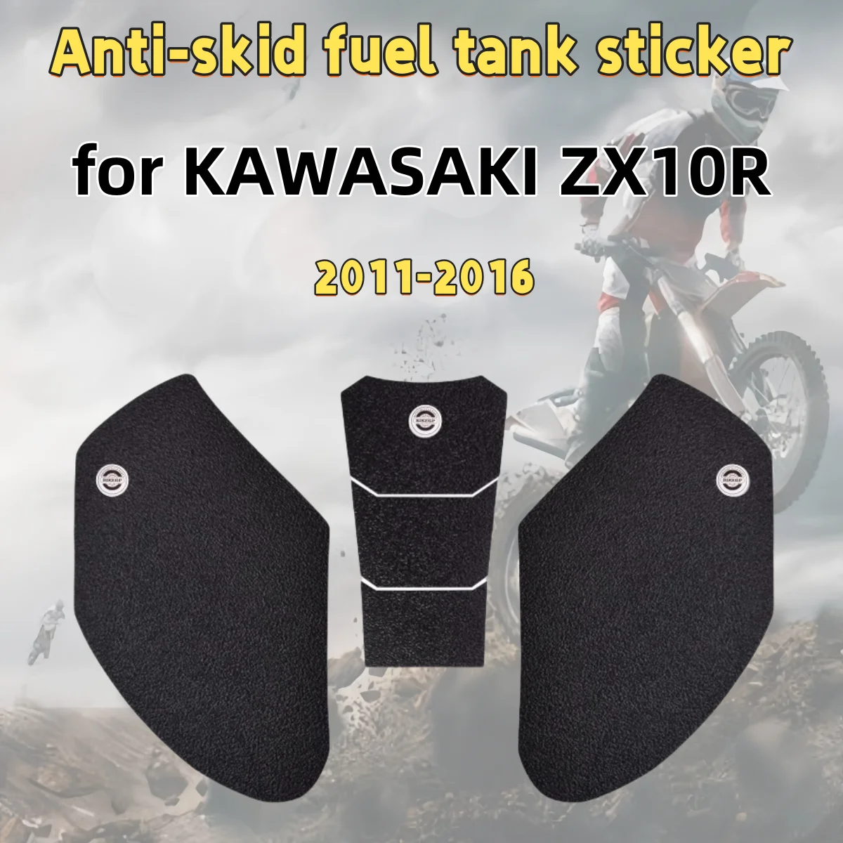 

for KAWASAKI ZX10R 2011-2016 motorcycle fuel tank sticker fishbone sticker anti-slip protection side sticker