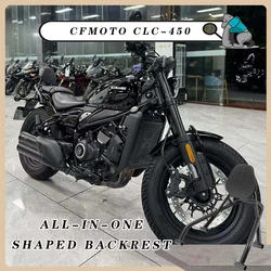 Motorcycle Rear Seat Backrest Support Saddle Leather Seatback Cushion Pad Modified Accessories for CFMOTO CLC450 cf450 clc450