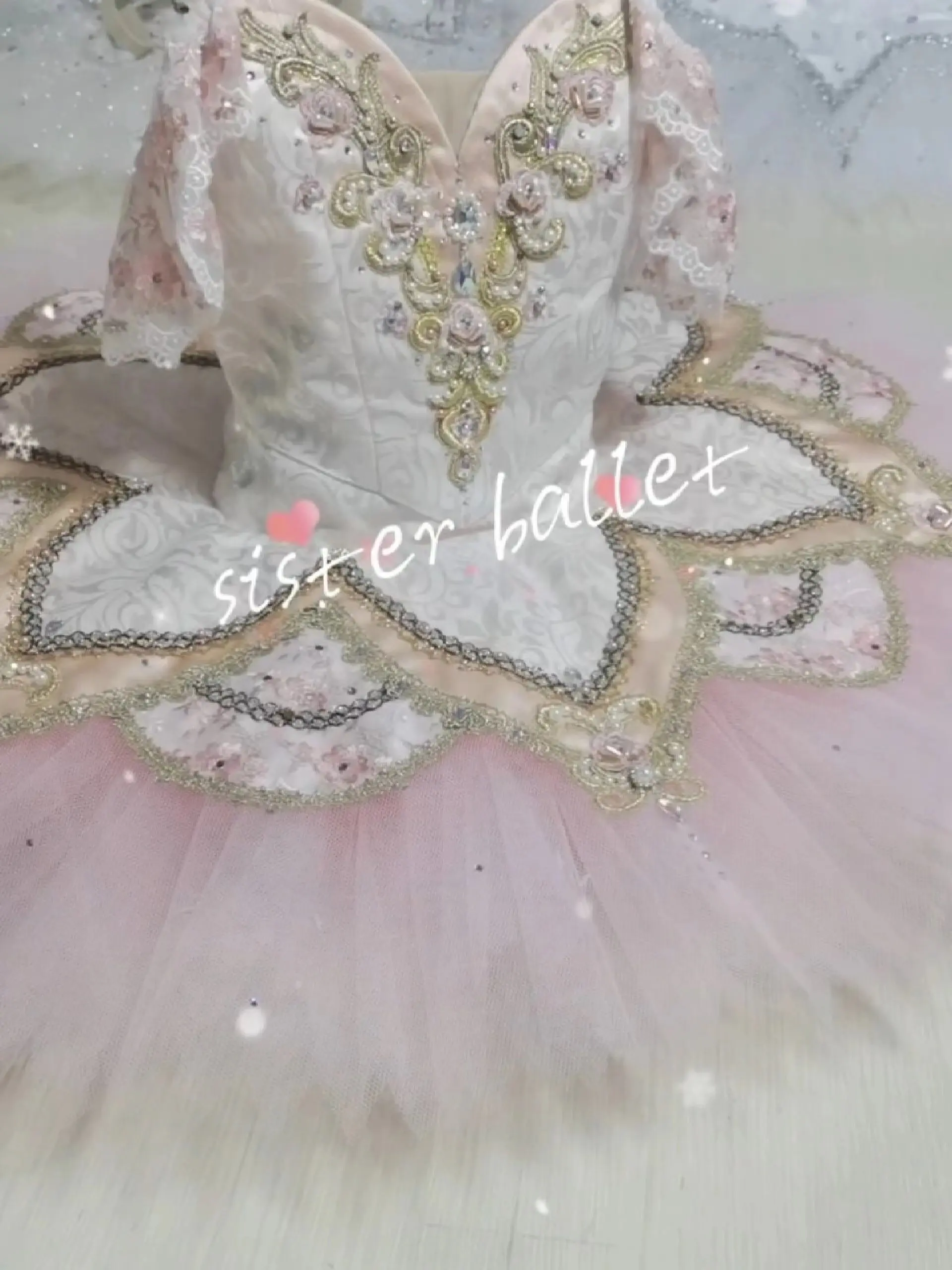 Pink high-end tutu Custom fairy doll variations Adult children show dress Girls show dress