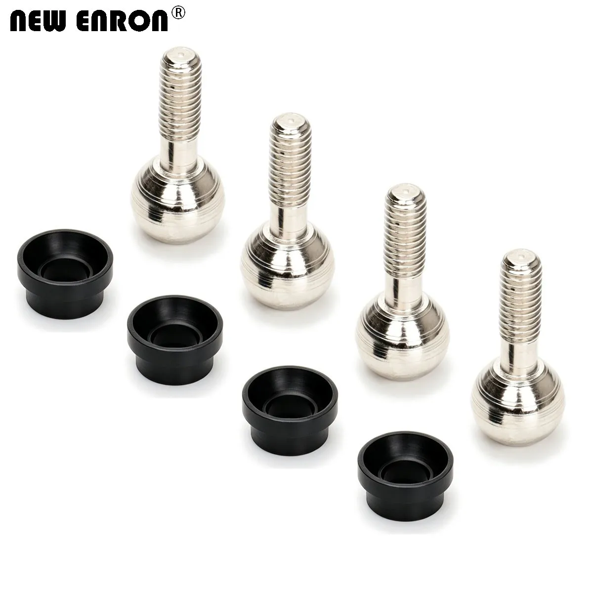 Pivot Balls w/Bushings Ball Head Screw 4933 For RC Car TRAXXAS 1/10 Revo E-Revo Summit