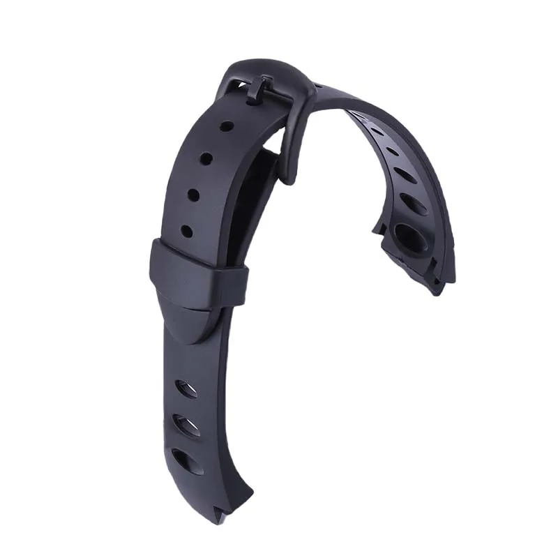 Men's Silicone watch strap accessories compatible for SUUNTO Observer X6HRM G6 women rubber Sport waterproof Wristband buckle