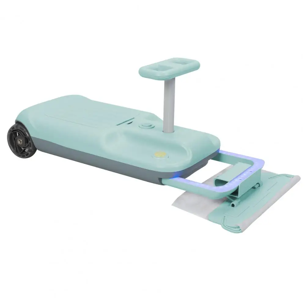 Go Kart pour enfants, Go Kart avec fonction de nettoyage des sols, Go Kart électrique portable 12 V, voiture électrique Wiggle avec lumière dégradée, 5 Sp