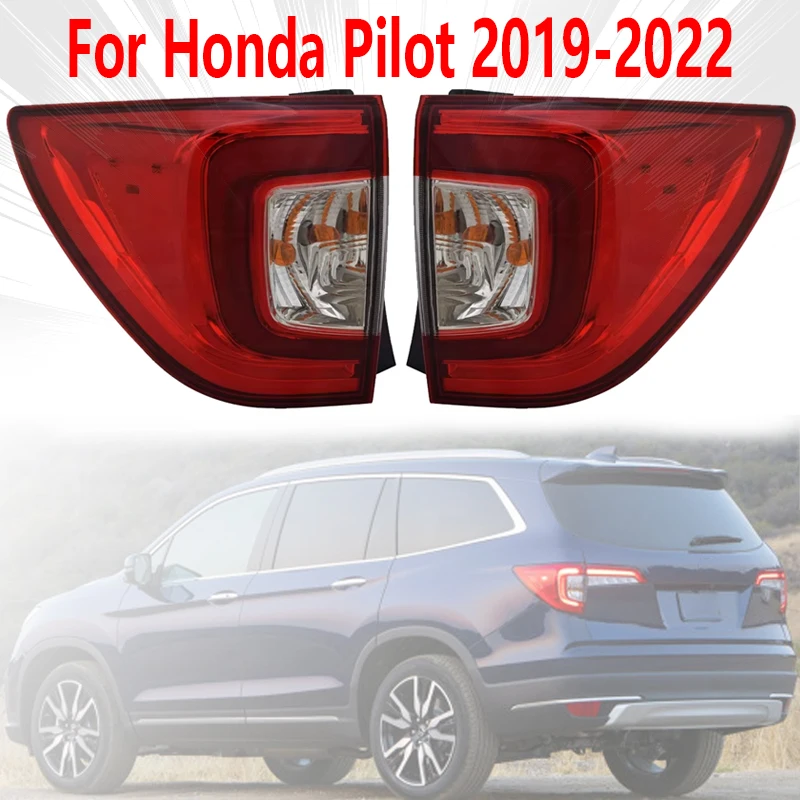 For Honda Pilot 2019-2022 Car Rear Headlight Assembly Turn Signal Brake Warning Light Parking Light 33550TG7A11