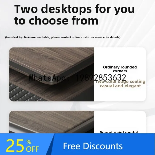 

CZ High-end Office Manager Desk and Chair Set Simple Modern Executive Desk Furniture