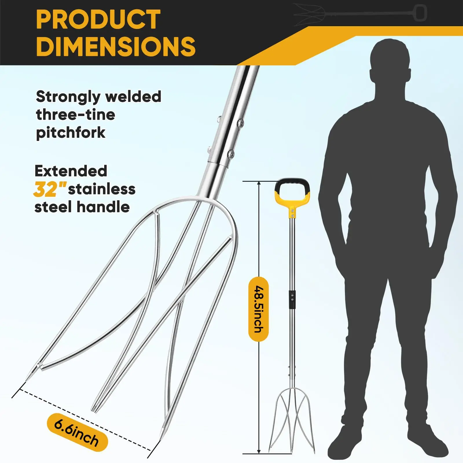 Pitchfork for Gardening 48.5